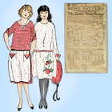 Ladies Home Journal 3919: 1920s Uncut Girls Dress Size 8 Vintage Sewing Pattern