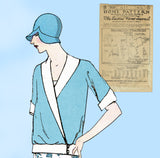 Ladies Home Journal 3920: 1920s Uncut Misses Blouse 34B Vintage Sewing Pattern