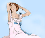 Ladies Home Journal 3925: 1920s Uncut Plus Size Nightgown 44 Bust Sewing Pattern