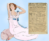 Ladies Home Journal 3925: 1920s Uncut Misses Nightgown Sz 36 Bust Sewing Pattern