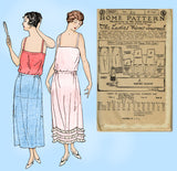 Ladies Home Journal 3927: 1920s Uncut Misses Petticoat Sz 28 W Vintage Sewing Pattern