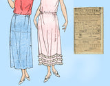 Ladies Home Journal 3927: 1920s Uncut Misses Petticoat Sz 30 W Vintage Sewing Pattern