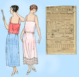 Ladies Home Journal 3927: 1920s Uncut Misses Petticoat Sz 30 W Vintage Sewing Pattern