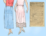 Ladies Home Journal 3927: 1920s Uncut Misses Petticoat Sz 32 W Vintage Sewing Pattern