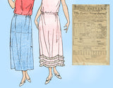 Ladies Home Journal 3927: 1920s Uncut Misses Petticoat Sz 34 W Vintage Sewing Pattern