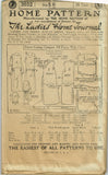 Ladies Home Journal 3932: 1920s Uncut Misses Street Dress 34B VTG Sewing Pattern