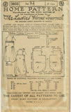 Ladies Home Journal 3933: 1920s Uncut Combination Undies Sz 36 B Sewing Pattern