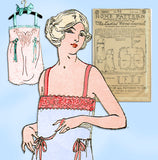Ladies Home Journal 3933: 1920s Uncut Combination Undies Sz 36 B Sewing Pattern