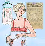 Ladies Home Journal 3933: 1920s Uncut Combination Undies Sz 44 B Sewing Pattern