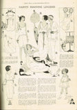 Ladies Home Journal 3933: 1920s Uncut Combination Undies Sz 36 B Sewing Pattern