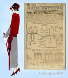 Ladies Home Journal 3940: 1920s Uncut Misses Dress Sz 40B Vintage Sewing Pattern
