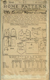 Ladies Home Journal 3940: 1920s Uncut Misses Dress Sz 40B Vintage Sewing Pattern
