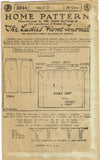 Ladies Home Journal 3944: 1920s Uncut Wrap Skirt Sz 28 W Vintage Sewing Pattern