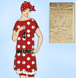 Ladies Home Journal 3945: 1920s Uncut Bathing Suit Sz 36B Vintage Sewing Pattern