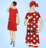 Ladies Home Journal 3945: 1920s Uncut Bathing Suit Sz 36B Vintage Sewing Pattern