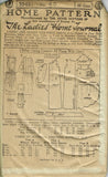 Ladies Home Journal 3948: 1920s Uncut Misses Evening Dress Vintage Sewing Pattern