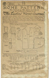 Ladies Home Journal 3948: 1920s Uncut Misses Evening Dress Vintage Sewing Pattern