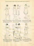Ladies Home Journal 3957: 1920s Uncut Combination Sz 34 B Vintage Sewing Pattern