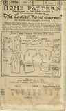 Ladies Home Journal 3958: 1920s Toddler Girls Dress Sz 6 Vintage Sewing Pattern
