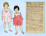 Ladies Home Journal 3958: 1920s Toddler Girls Dress Sz 6 Vintage Sewing Pattern
