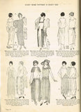 Ladies Home Journal 3959: 1920s Uncut Evening Gown 34 B Vintage Sewing Pattern