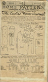Ladies Home Journal 3959: 1920s Uncut Evening Gown 34 B Vintage Sewing Pattern
