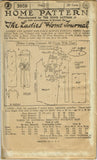 Ladies Home Journal 3959: 1920s Uncut Evening Gown 40 B Vintage Sewing Pattern