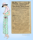 Ladies Home Journal 3961: 1920s Uncut Misses Dress 34 B Vintage Sewing Pattern