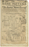 Ladies Home Journal 3967: 1920s Uncut Misses Party Dress 38 B VTG Sewing Pattern