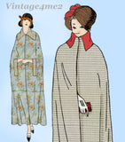 Ladies Home Journal 3969: 1920s Misses Evening Cape 36 B Vintage Sewing Pattern