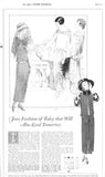 Ladies Home Journal 3974: 1920s Uncut Misses Dress Sz 40B Vintage Sewing Pattern