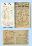 Ladies Home Journal 3974: 1920s Uncut Misses Dress Sz 40B Vintage Sewing Pattern