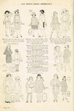 Ladies Home Journal 3979: 1920s Uncut Little Girls Coat Sz 8 Vintage Sewing Pattern