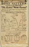 Ladies Home Journal 3979: 1920s Uncut Little Girls Coat Sz 8 Vintage Sewing Pattern
