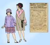 Ladies Home Journal 3979: 1920s Uncut Little Girls Coat Sz 8 Vintage Sewing Pattern