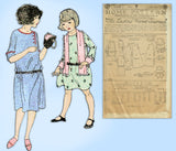 Ladies Home Journal 3986: 1920s Uncut Girls Dress Size 8 Vintage Sewing Pattern