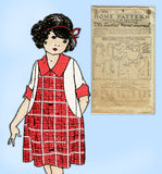Ladies Home Journal 3992: 1920s Toddler Girls Dress Sz 6 Vintage Sewing Pattern
