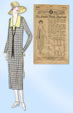 1920s Vintage Ladies Home Journal Pattern 4576 Misses Flapper Dress Size 38 Bust