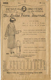 1920s Antique Ladies Home Journal Sewing Pattern 4608 Toddler Girls Robe Size 6