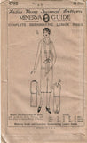 1920s VTG Ladies Home Journal Sewing Pattern 4792 Uncut Misses Flapper Dress 34B - Vintage4me2
