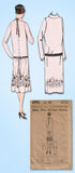 1920s VTG Ladies Home Journal Sewing Pattern 4970 Uncut Misses Flapper Dress 36B
