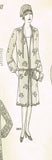 1920s VTG Ladies Home Journal Sewing Pattern 5031 FF Plus Size Flapper Dress 40B
