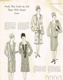 1920s VTG Ladies Home Journal Sewing Pattern 5031 FF Plus Size Flapper Dress 40B