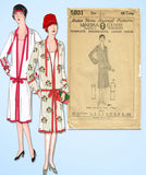 1920s VTG Ladies Home Journal Sewing Pattern 5031 FF Plus Size Flapper Dress 40B