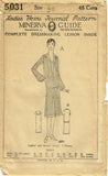 1920s VTG Ladies Home Journal Sewing Pattern 5031 FF Plus Size Flapper Dress 40B
