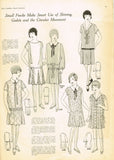 1920s VTG Ladies Home Journal Sewing Pattern 5091 FF Girls Flapper Dress Size 10