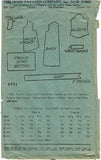 1920s VTG Ladies Home Journal Sewing Pattern 5091 FF Girls Flapper Dress Size 14
