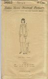 1920s VTG Ladies Home Journal Sewing Pattern 5093 Uncut Girls Flapper Dress Sz10 - Vintage4me2