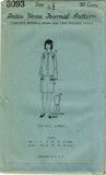 1920s VTG Ladies Home Journal Sewing Pattern 5093 Uncut Girls Flapper Dress Sz14 - Vintage4me2