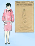 1920s VTG Ladies Home Journal Sewing Pattern 5093 Uncut Girls Flapper Dress Sz10 - Vintage4me2